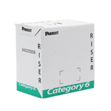 Bobina de Cable UTP, Categoría 6 de Alto Rendimiento (+350 MHz), 23 AWG, PVC (CMR, Riser), Bobina de 305 m, Color Azul