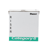 Bobina de Cable UTP, Categoría 6 de Alto Rendimiento (+350 MHz), 23 AWG, PVC (CMR, Riser), Bobina de 305 m, Color Azul