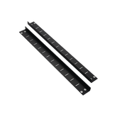 Kit de Rieles Posteriores para Gabinetes PanZone de Panduit, de 18 UR, Color Negro