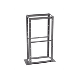 Rack de Cuatro Postes Estándar de 19", Rieles Con Orificio Para Tuerca Enjaulada, Profundidad Máxima de 41.5 in, 45 Unidades de Rack, Color Negro