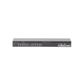 RouterBoard, 5 Puertos Gigabit, 5 Puertos Fast, Licencia Nivel 4 y montaje en Rack