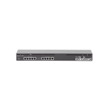 RouterBoard, 5 Puertos Gigabit, 5 Puertos Fast, Licencia Nivel 4 y montaje en Rack
