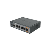 (hEX S) Router Dual Core, 5 puertos Gigabit, 1 Puerto SFP, PoE in, PoE Out