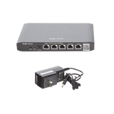 Router Balanceador Administrable Cloud con 3 Puertos LAN gigabit, 1 Puerto WAN gigabit y 1 puerto LAN/WAN gigabit configurable, hasta 100 clientes con desempeño de 600 Mbps asimétricos