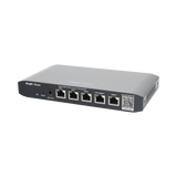 Router Balanceador con Función SD-WAN, 3 puertos LAN gigabit, 1 Puerto WAN gigabit y 1 puerto LAN/WAN gigabit configurable, hasta 100 clientes con desempeño de 600 Mbps asimétricos
