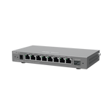 Router Balanceador con Función SD-WAN, 8 puertos gigabit y 1 puerto SFP, soporta 4x WAN configurables, hasta 200 clientes.