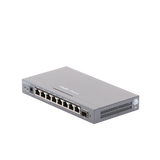 Router Balanceador con Función SD-WAN, 8 puertos gigabit y 1 puerto SFP, soporta 4x WAN configurables, hasta 200 clientes.