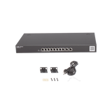 Router Balanceador Cloud, 10 puertos gigabit, soporta 4x WAN configurables, hasta 200 clientes con desempeño de 1Gbps asimétricos