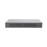 Router Balanceador con Función SD-WAN, 6 puertos LAN y 2 puertos LAN/WAN POE+ af/at gigabit hasta 110w, 1 puertos LAN/WAN gigabit y 1 Puerto WAN gigabit, hasta 350 clientes con desempeño de 1.5 Gbps asimétricos