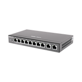 Router Balanceador con Función SD-WAN, 6 puertos LAN y 2 puertos LAN/WAN POE+ af/at gigabit hasta 110w, 1 puertos LAN/WAN gigabit y 1 Puerto WAN gigabit, hasta 350 clientes con desempeño de 1.5 Gbps asimétricos