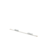 Barra de Conexión a Tierra, Para Rack de 19", Con 20 Orificios Para Conexión Rápida de Equipos, Incluye 20 Tornillos # 12-24 x 1/2" Instalados