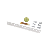 Kit de 10 Piezas de Barra Vertical para Tierra Física, de 2m de Largo, para Montaje en Rack