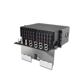 Panel de Conexión de Fibra Óptica (RIC3) Para Rack de 19in, Acepta 12 Placas Quick Pack, Hasta 288 Fibras, 4 UR