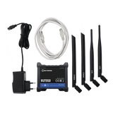 Router LTE dual SIM, 4 puertos Ethernet, conectorizado, Bandas B1, B2, B3, B4, B5, B7, B8, B28