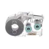 Casete de 225 Etiquetas Autolaminadas de 12.7 x 31.8 mm, para Cables de 3 a 7.1 mm de Diámetro, Área de Impresión Color Blanco