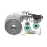 Casete de 350 Etiquetas Autolaminadas de 25.4 x 19.05 mm, para Cables de 2 a 4.1 mm de Diámetro, Área de Impresión Color Blanco
