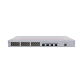 Switch de Distribución/Core Gigabit Administrable Capa 3 / 24 puertos 10/100/1000 Mbps / 4 Puertos 10GE SFP+ Uplink / ERPS / Rutas Estáticas / iStack / Administración Nube Gratis