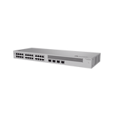 Switch de Acceso Gigabit Administrable Capa 2+ / 24 puertos 10/100/1000 Mbps / 4 Puertos 2.5GE SFP Uplink / ERPS / Rutas Estáticas / Administración Nube Gratis