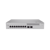 Switch de Acceso Gigabit Administrable Capa 2+ / 8 puertos 10/100/1000 Mbps / 2 Puertos 10GE SFP Uplink / ERPS / Rutas Estáticas / Administración Nube Gratis