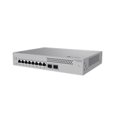 Switch de Acceso Gigabit Administrable Capa 2+ / 8 puertos 10/100/1000 Mbps / 2 Puertos 10GE SFP Uplink / ERPS / Rutas Estáticas / Administración Nube Gratis