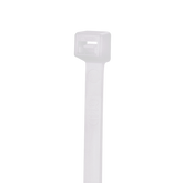 Cincho de Nylon 6.6 StrongHold™, 100mm largo x 2.5mm ancho, Color Natural, Plenum, Paquete de 100pz