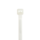 Cincho STRONGHOLD, 100 mm largo x 2.5 mm ancho, Tensión 18 lb (80 N) Naylon 6.6 Color Natural, Paquete de 1000 Piezas