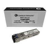 Transceptor MiniGbic SFP, 1 Gbps, Monomodo, distancia hasta 20 km, conector LC