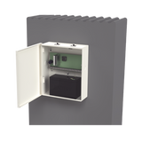 Gabinete para alarma de la familia CAPTAIN/XL2T, CFB-516, VISTA48 y batería PL712 (No incluida)