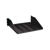 Charola para soportar equipo en Rack de 19in, ventilada, 3UR, Color Negro