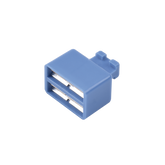 Clip de Puente, Para Uso con Regletas S66 de Siemon, de 1 par, Color Azul