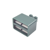 Clip de Puente, Para Uso con Regletas S66 de Siemon, de 1 par, Color Verde