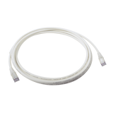 Patch Cord "Skinny" Cat6A Blindado S/FTP, 10ft, Diámetro Reducido 28 AWG, Color Blanco