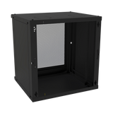 Gabinete de Pared Fijo, Puerta Perforada, Rack 19in, de 12 Unidades de Rack