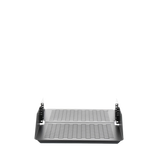 Charola Para Soportar Equipos en Rack de 19in, Ventilada, Frontal y Posterior, Capacidad de 136 Kg, 3UR