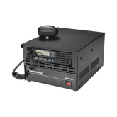 Gabinete para Radios ICOM Serie 121/221/121S/221S/M/5013 compatible con Fuente de Poder SEC (Fuente y Radio NO incluidos).