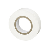 Cinta Eléctrica STRONGHOLD para Aislar, de PVC, Uso General Reparación y Mantenimiento, Grosor de 0.18mm (7 mil), Ancho de 19mm, y 20.12m de Largo, Color Blanco