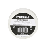 Cinta Eléctrica STRONGHOLD para Aislar, de PVC, Uso General Reparación y Mantenimiento, Grosor de 0.18mm (7 mil), Ancho de 19mm, y 20.12m de Largo, Color Blanco