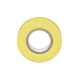 Cinta Eléctrica STRONGHOLD para Aislar, de PVC, Uso General Reparación y Mantenimiento, Grosor de 0.18mm (7 mil), Ancho de 19mm, y 20.12m de Largo, Color Amarillo