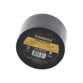 Cinta Eléctrica STRONGHOLD Para Aislar, de PVC, Trabajo Pesado Eléctrico (UV, abrasión, aceite, corrosión), Grosor 0.21 mm (8.5 mil), Ancho 50 mm, y 20 m Largo, Uso Int./Ext., Color Negro. Superior a cinta Super 33