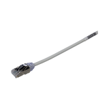 Patch Cord Cat6A, Diametro Reducido 28 AWG, Blindado S/FTP, CM/LS0H, 3 m, Color Gris