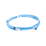 Patch Cord Cat6A, Blindado S/FTP, CM/LS0H, 10ft, Color Azul