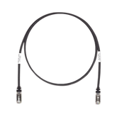 Patch Cord Cat6A, Blindado S/FTP, CM/LS0H, 10 Metros, Color Negro