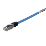 Patch Cord Cat6A, Blindado S/FTP, CM/LS0H, 2 m., Color Azul