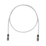 Patch Cord Cat6A, Blindado S/FTP, CM/LS0H, 3 m, Color Gris