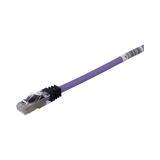 Patch Cord Cat6A, Blindado S/FTP, CM/LS0H, 5ft, Color Violeta