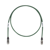 Patch Cord Cat6A, Blindado S/FTP, CM/LS0H, 7ft, Color Verde