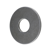 Arandela Plana Galvanizada de 1/4" / Bolsa con 300 piezas.