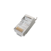 Conector RJ45 para Cable FTP/STP Categoría 5E - Blindado con pin a tierra