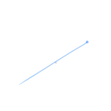 Cincho de nylon color azul 4.8 x 300mm (100pzs) (4200-04005)