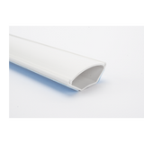 El Kit de Canaleta 90° Con División Ideal Para Organizar y Ocultar cables en esquinas o en instalaciones con ángulos de 90°., Con Cinta Adhesiva Para una Instalación Más Rápida, (5601-01250)